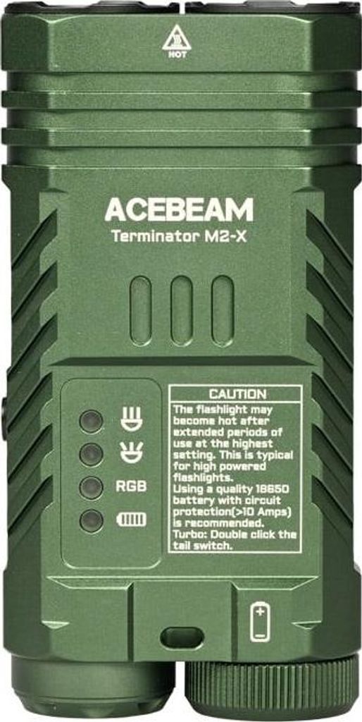 AceBeam M2-X Green Flashlight Zdjęcie produktu 
