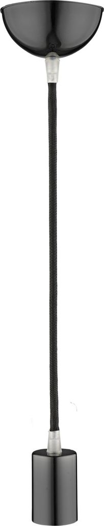 Lampenaufhängung, E27 Lampenfassung mit Kabel, 150CM Schnurpendel gebürstet titanium EC1530