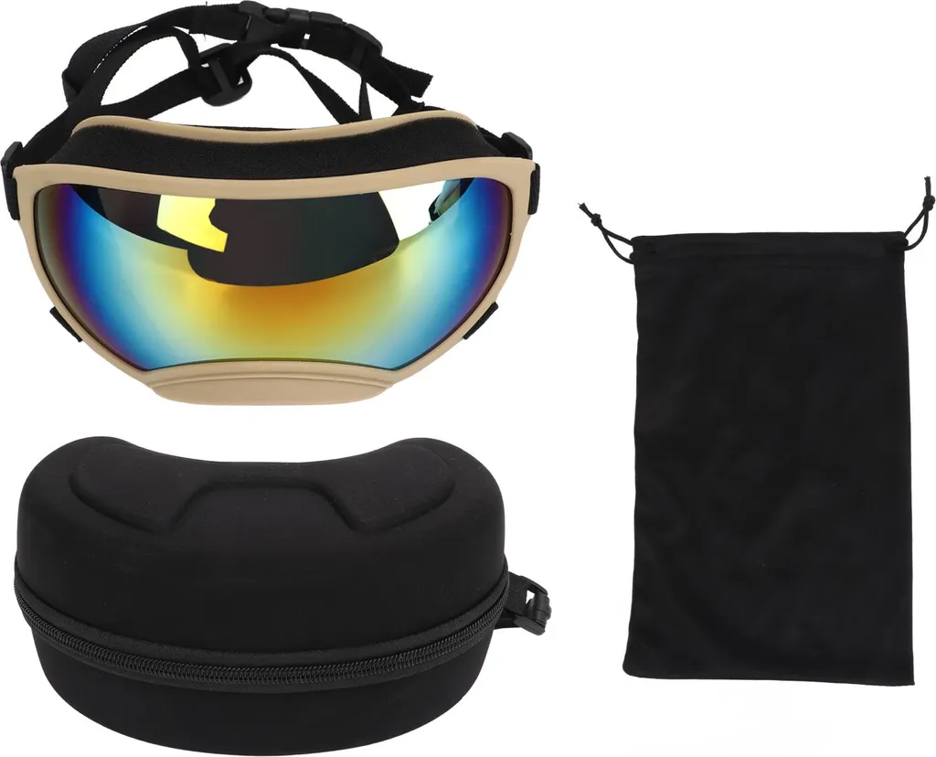 Lunettes de randonnée et ski pour chien - Protection solaire montagne