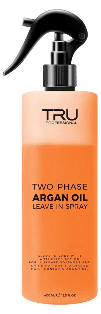 Tru Two Phase Arganöl Leave-In Spray 400 ml, Produktbild 