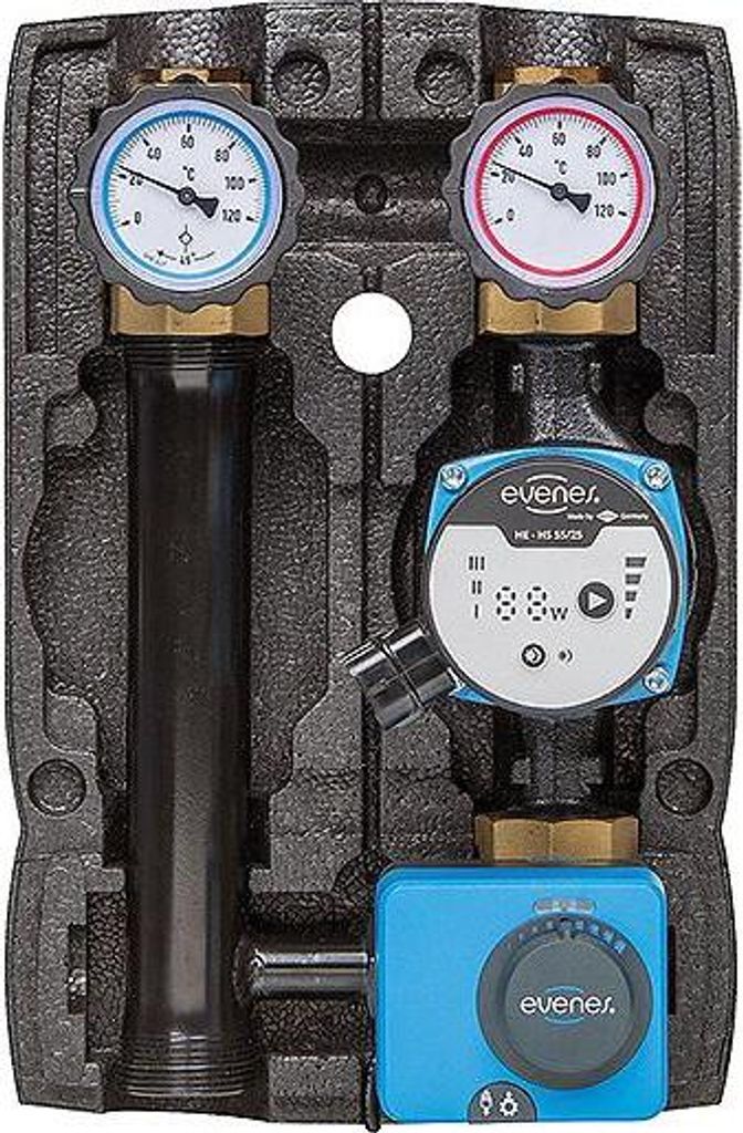 Heizkreisset Easyflow Basic gemischt DN25 (1") Pumpe HE-HS 55-25 Motor MM 230.5.120
