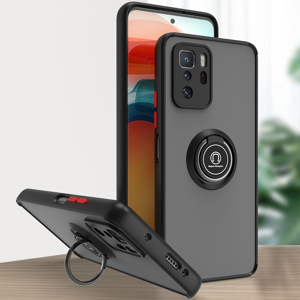 Xiaomi Poco X3 GT Hülle, Ring Halter Ständer Matte Produktbild 