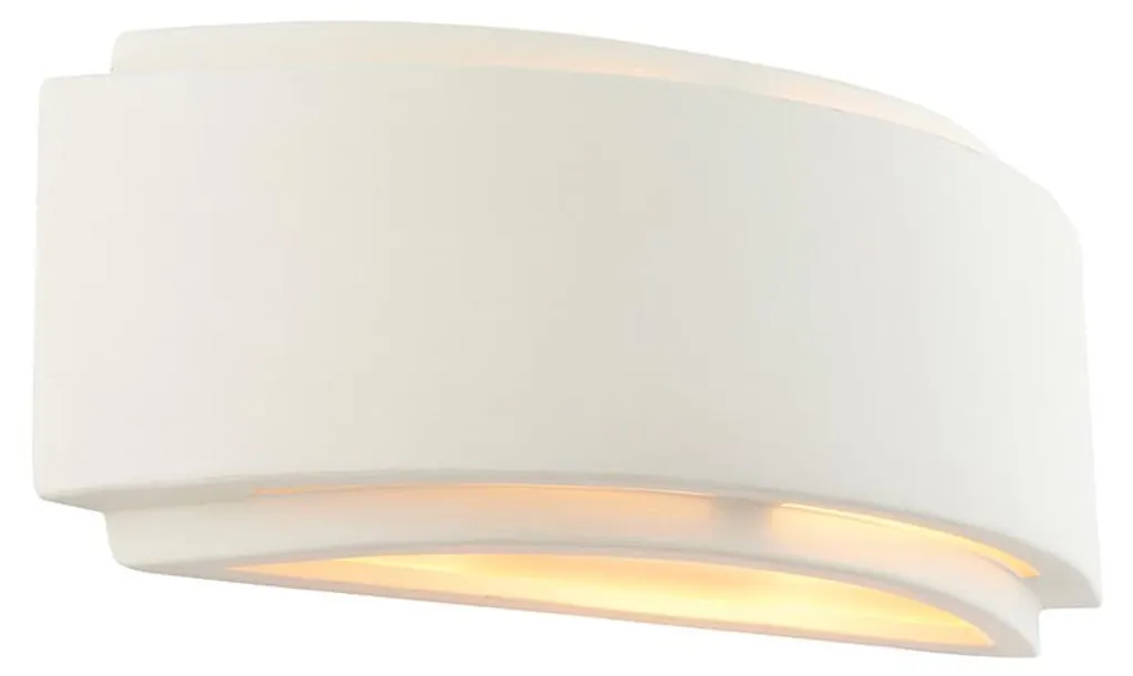 Applique GIANNA Blanche 31 cm - Céramique à Peindre - Moderne - Endon