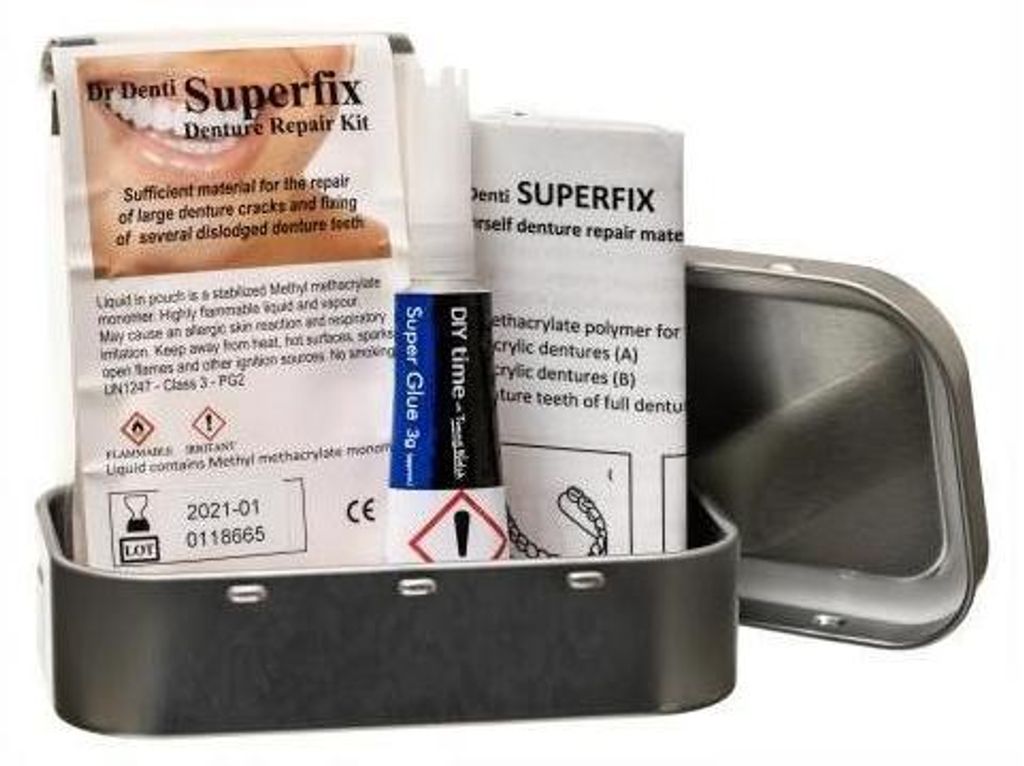 Set per la riparazione di protesi dentarie Dr.Denti Immagine del prodotto 