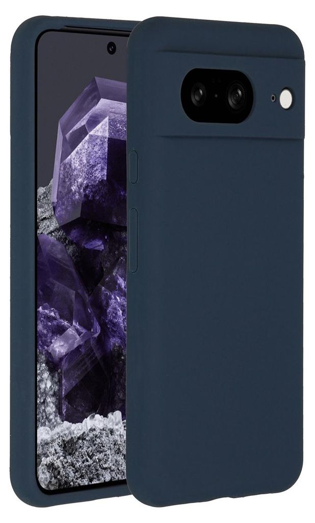 Accezz Liquid Silikoncase Google Pixel 8 - Dunkelblau Produktbild 