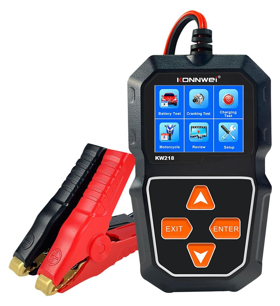 Tester per batterie Konnwei KW218 - Misura precisa del Immagine del prodotto 