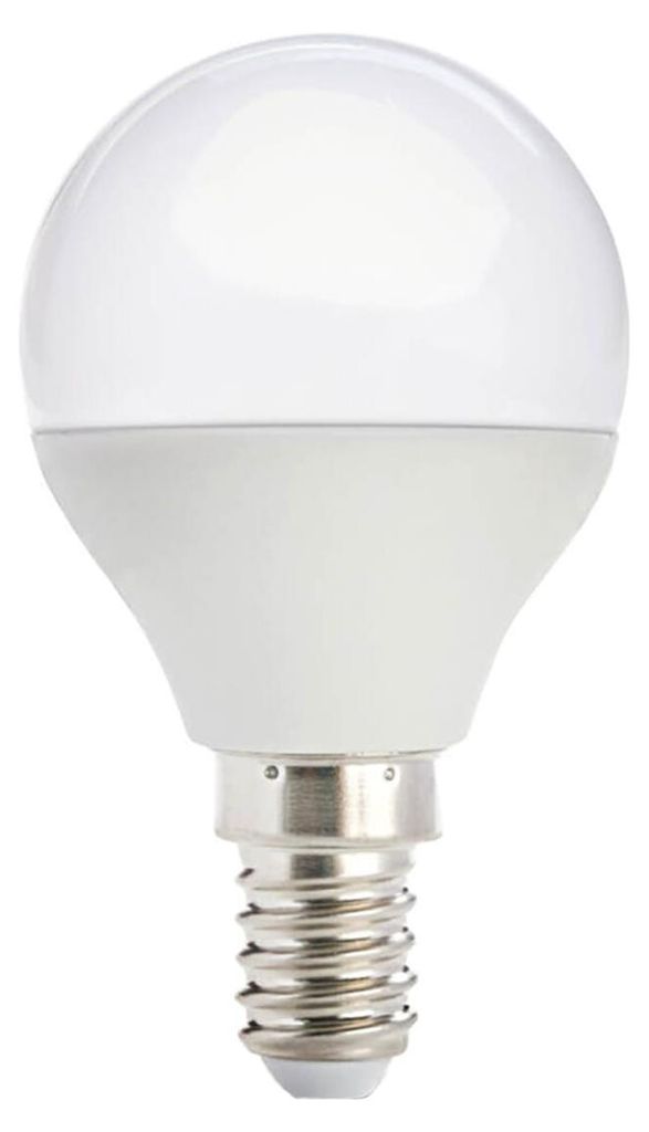 Kobi LED-Minilampe, kugelförmig, E14, 7 W - 600 lm - 3000 K - 230 V - Für Wand-, Kronleuchter- oder Nachttischlampen