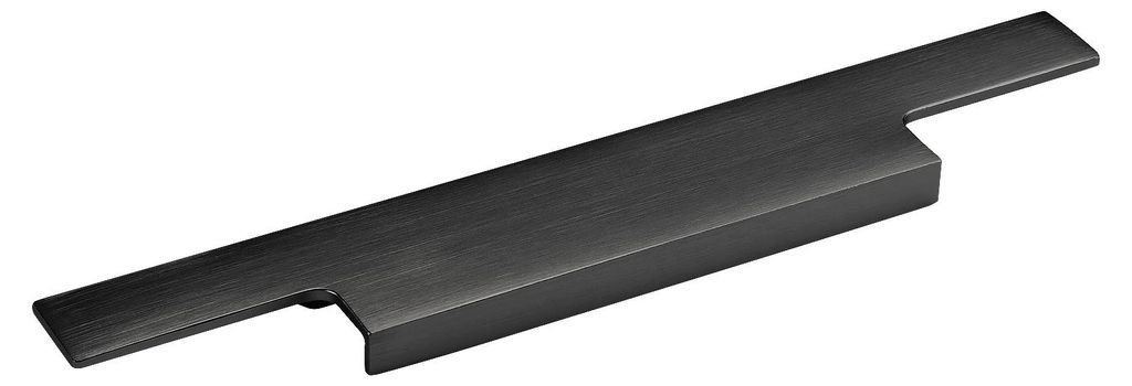 SOTECH Griffleiste SMAL Schrankgriff – Grifflänge 223 mm, schwarz gebürstet