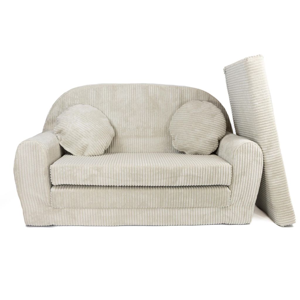 FORTISLINE Kindersofa Cord mit Verlängerung Schaumstoff Produktbild 