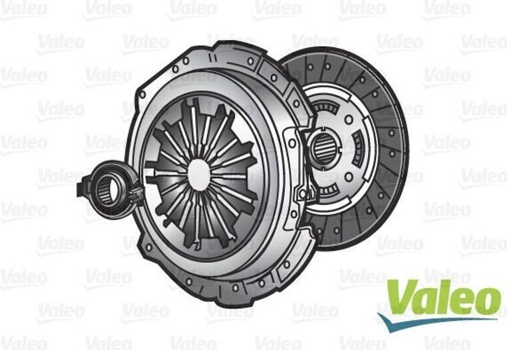VALEO 828110 Kupplungssatz OE 71749465 kompatibel mit Doblo, Fiorino, Idea, Punto, Qubo, Strada, Musa, Ypsilon