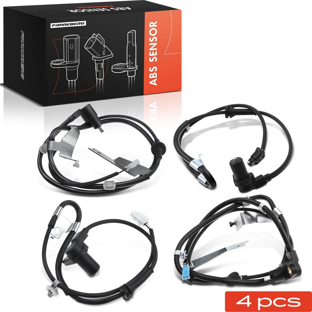 Frankberg 4x ABS Sensor Vorne Hinten für Suzuki Swift III EZ MZ
