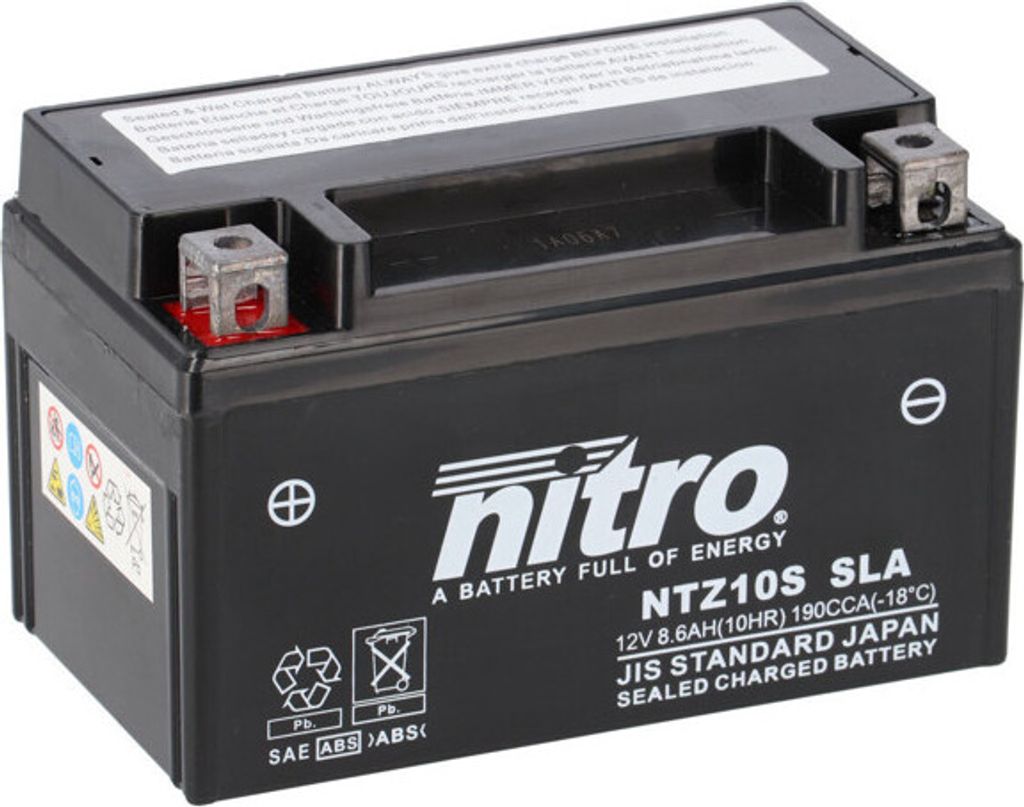 Batterie Nitro NTZ10S 8,6AH GEL Immagine del prodotto 