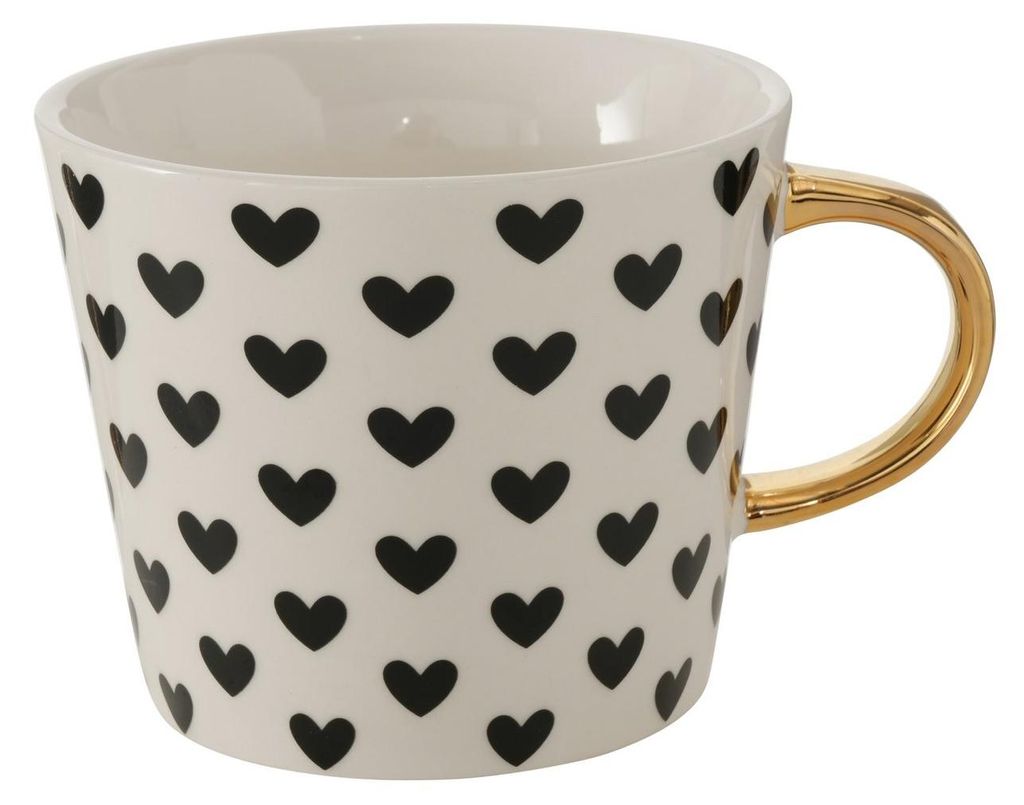 Porcelánová šálka so zlatým uchom, FAYETTE Obrázok produktu 