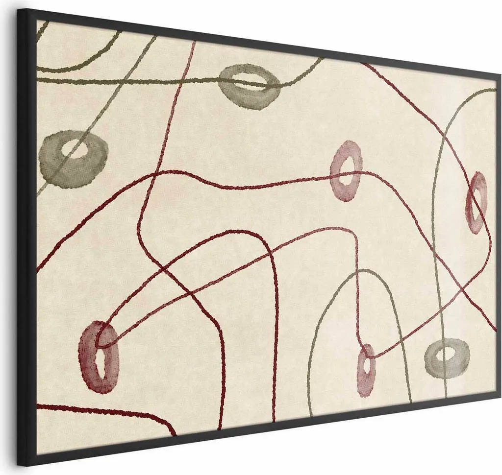 Cornice Nera 60x40 per Poster Moderni | Forme Eleganti Senza Margine