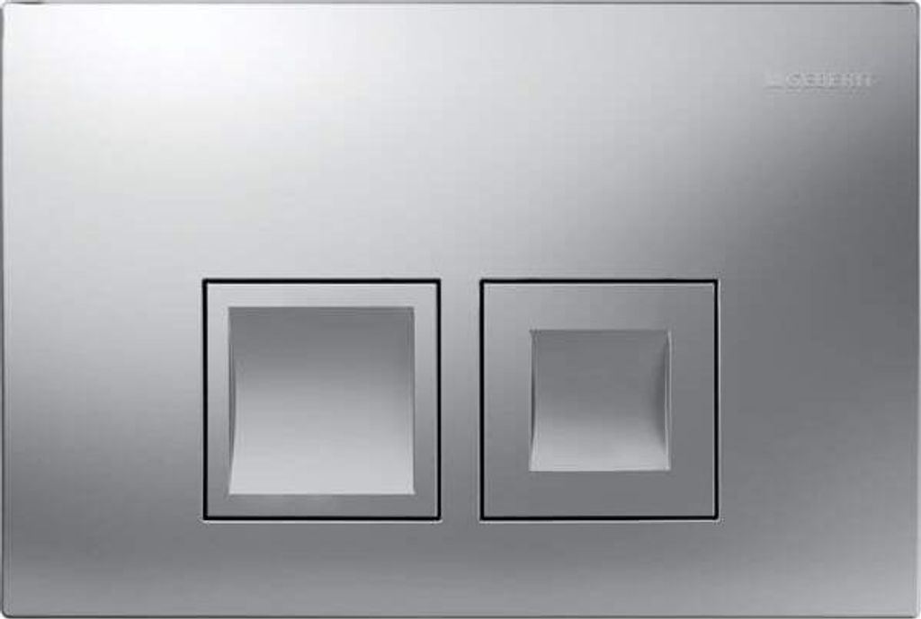 Geberit Delta35 Betätigungsplatte für 2-Mengen-Spülung, 115.135.46.5