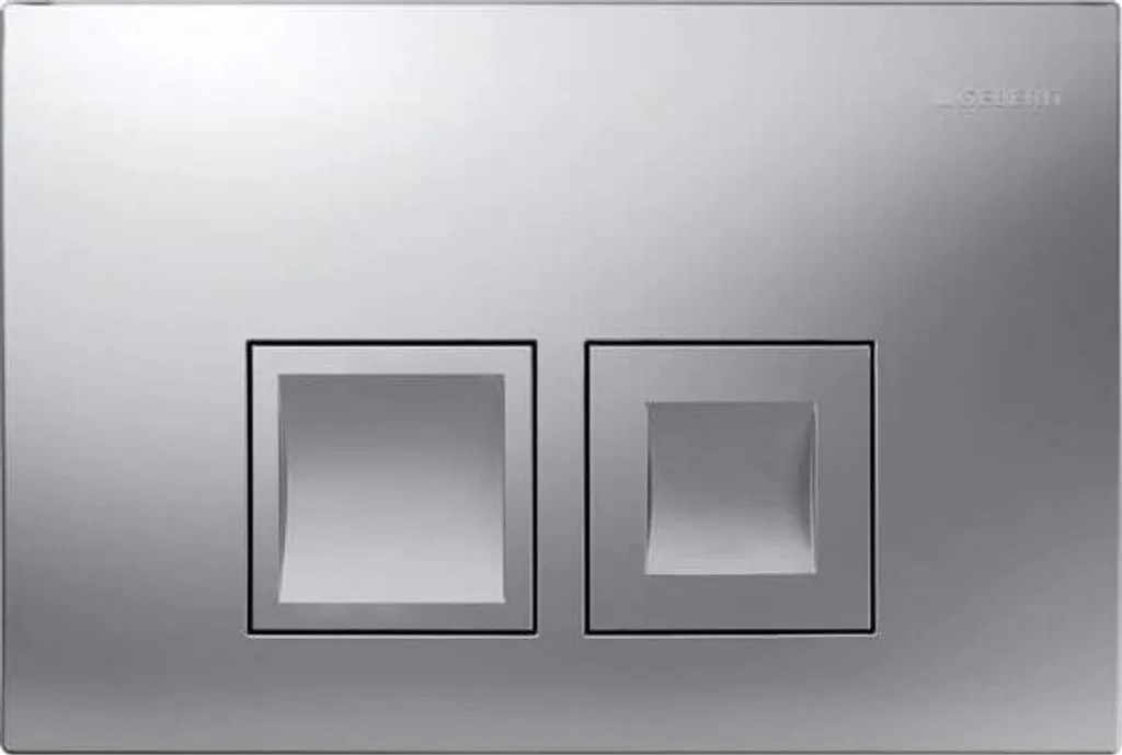 Geberit Delta35 Placca Comando WC 115.135.46.5 Cromo Opaco
