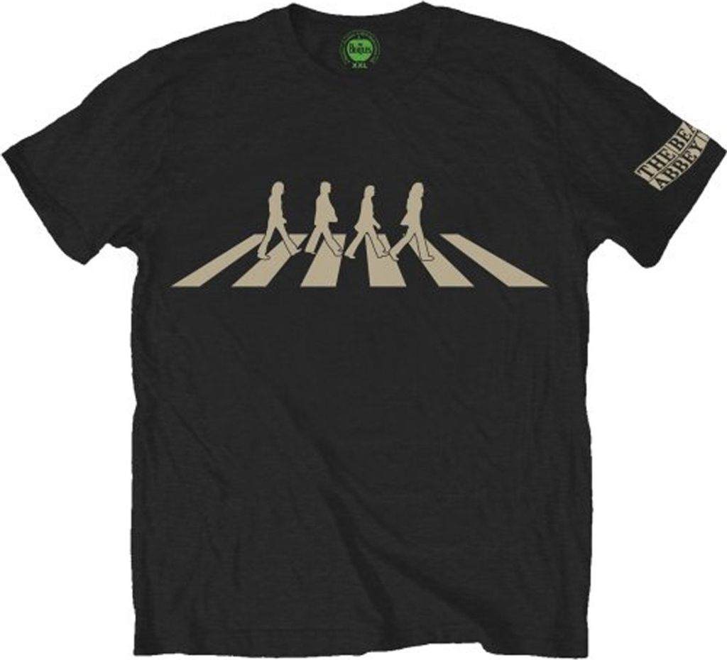 The Beatles Abbey Road Silhouette Black L T-Shirt