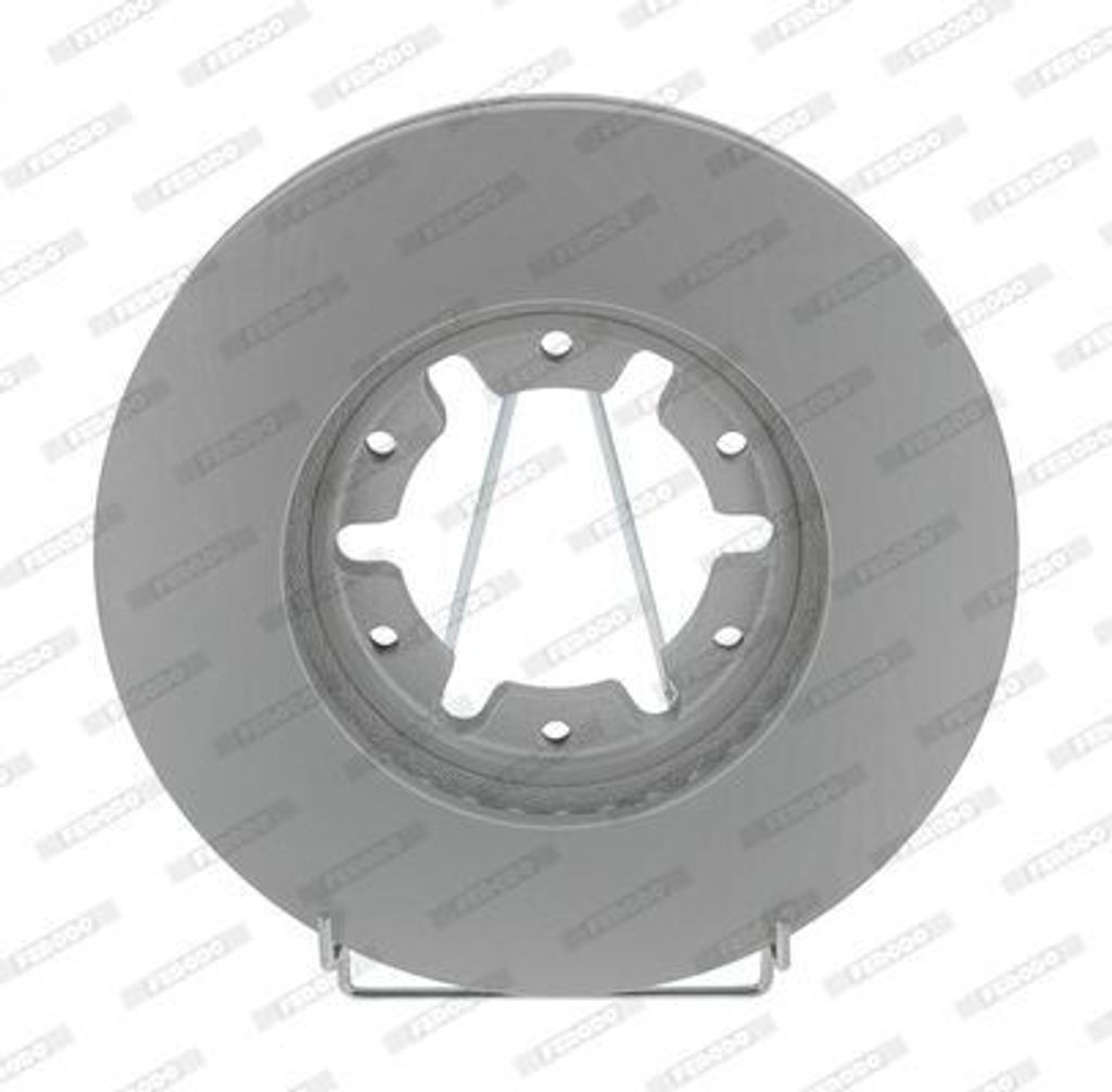 2x FERODO Bremsscheibe DDF1552C-1 für NISSAN Patrol GR V SUV (Y61) 47mm 14 5kg