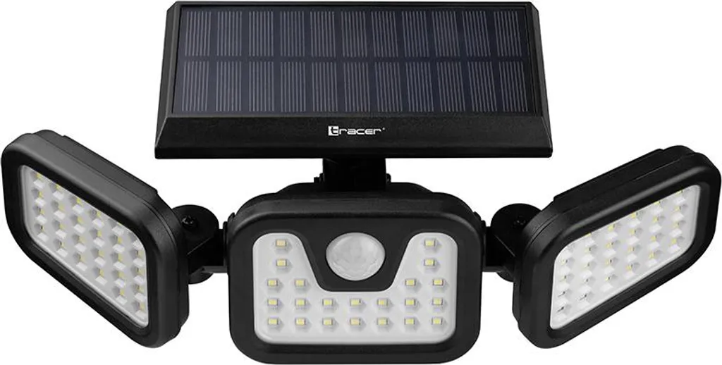 Projecteur Solaire LED Tracer Saturn avec Détecteur de Mouvement Noir