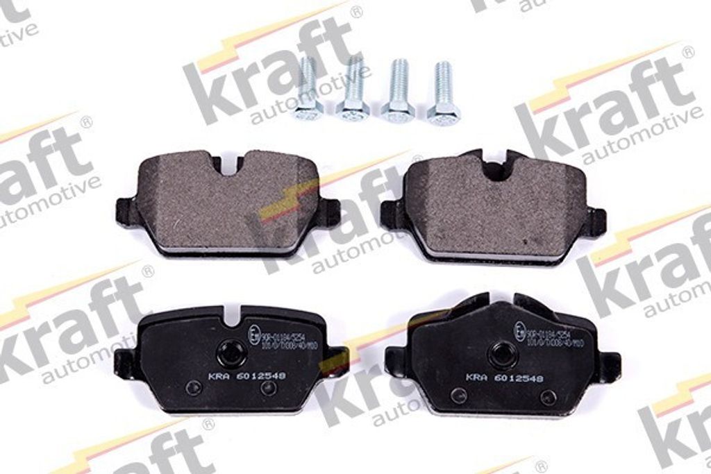KRAFT Bremsbeläge Satz Hinten Bremsklötze für BMW 3 Limousine (E90) 6012548