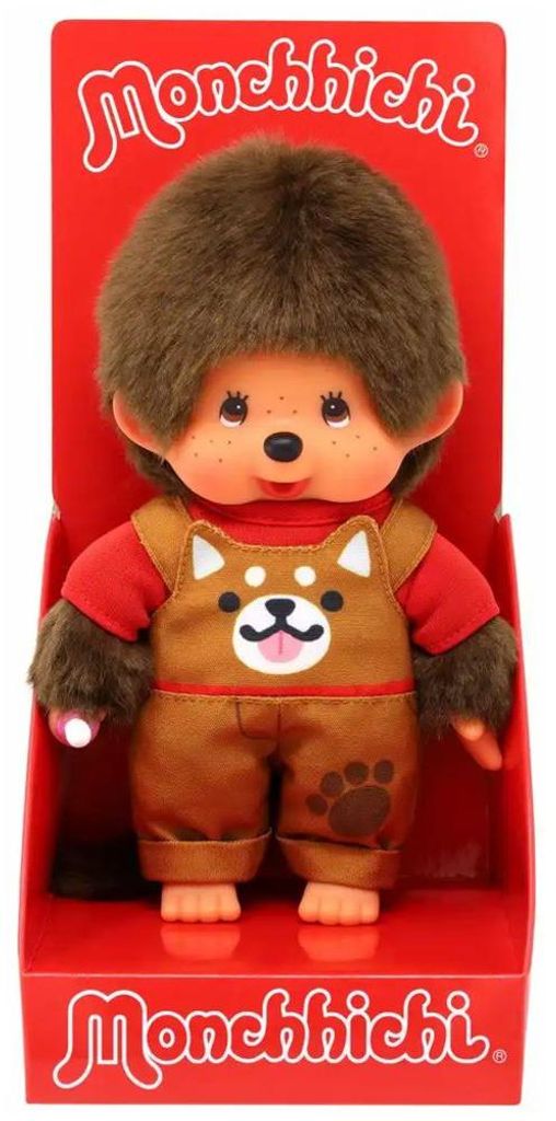 Monchhichi knuffel, dierenkostuum, Shiba-jongen, 20 cm Productafbeelding 