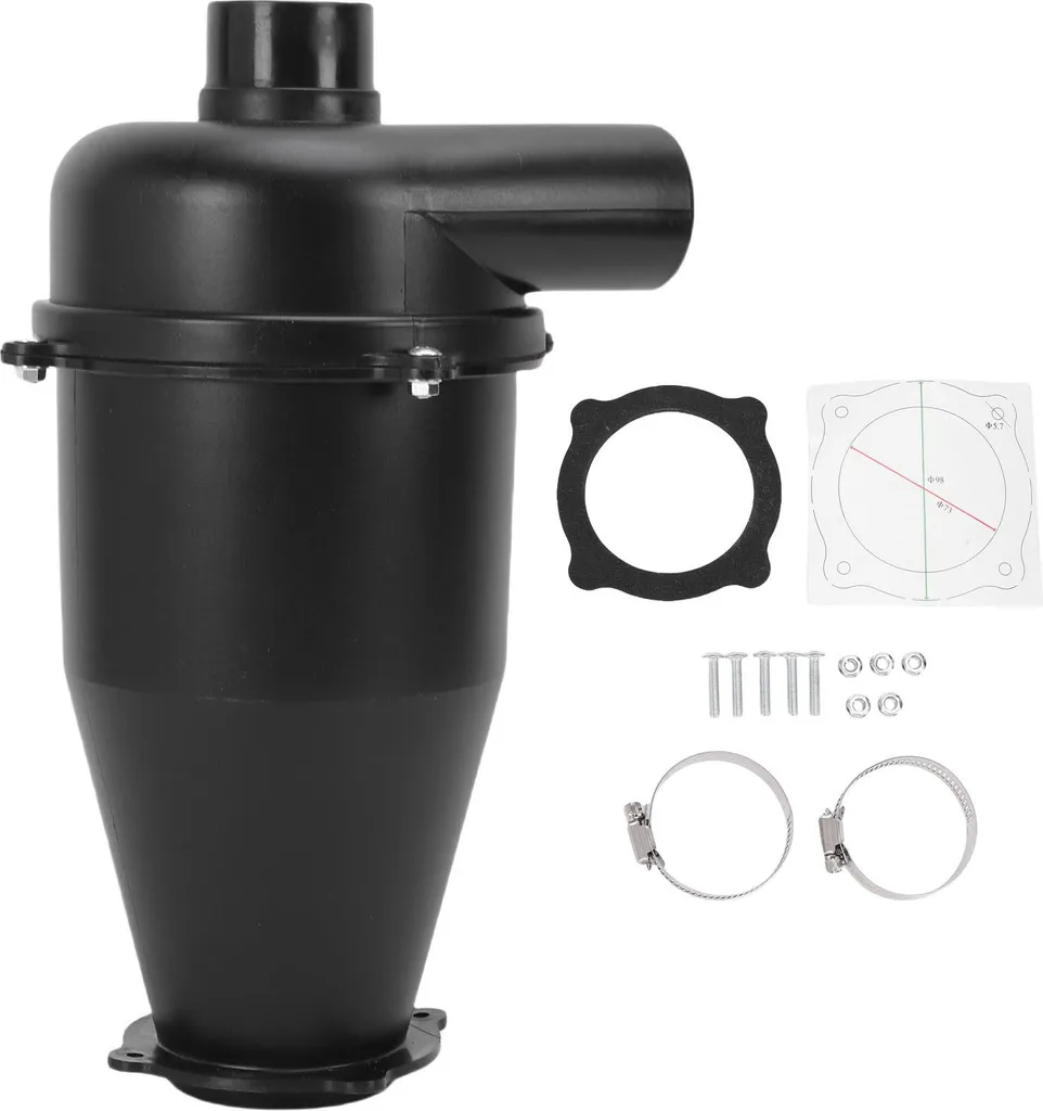 Séparateur cyclonique anti-poussière avec joint pour aspirateur pro