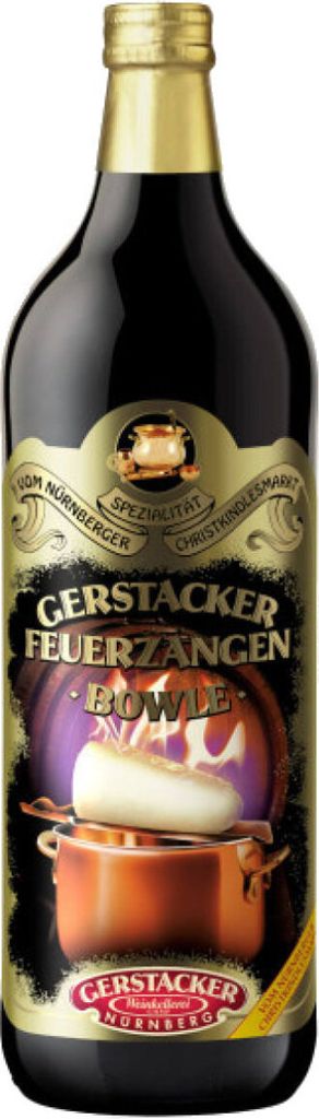 Gerstacker Feuerzangenbowle Original kräftig von Nürnberger 1000ml