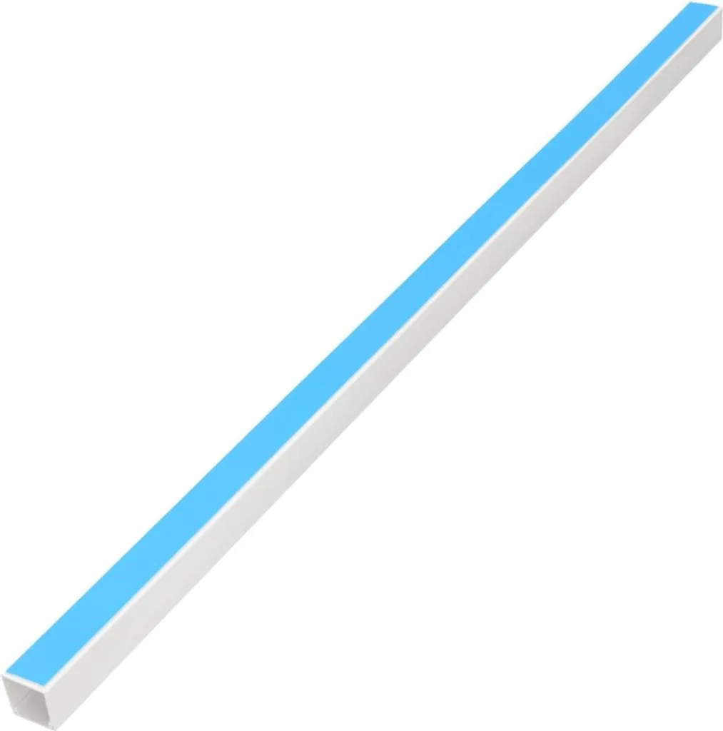 vidaXL Canaline per Cavi Autoadesive 15x10mm 10m PVC - Ordine Professionale