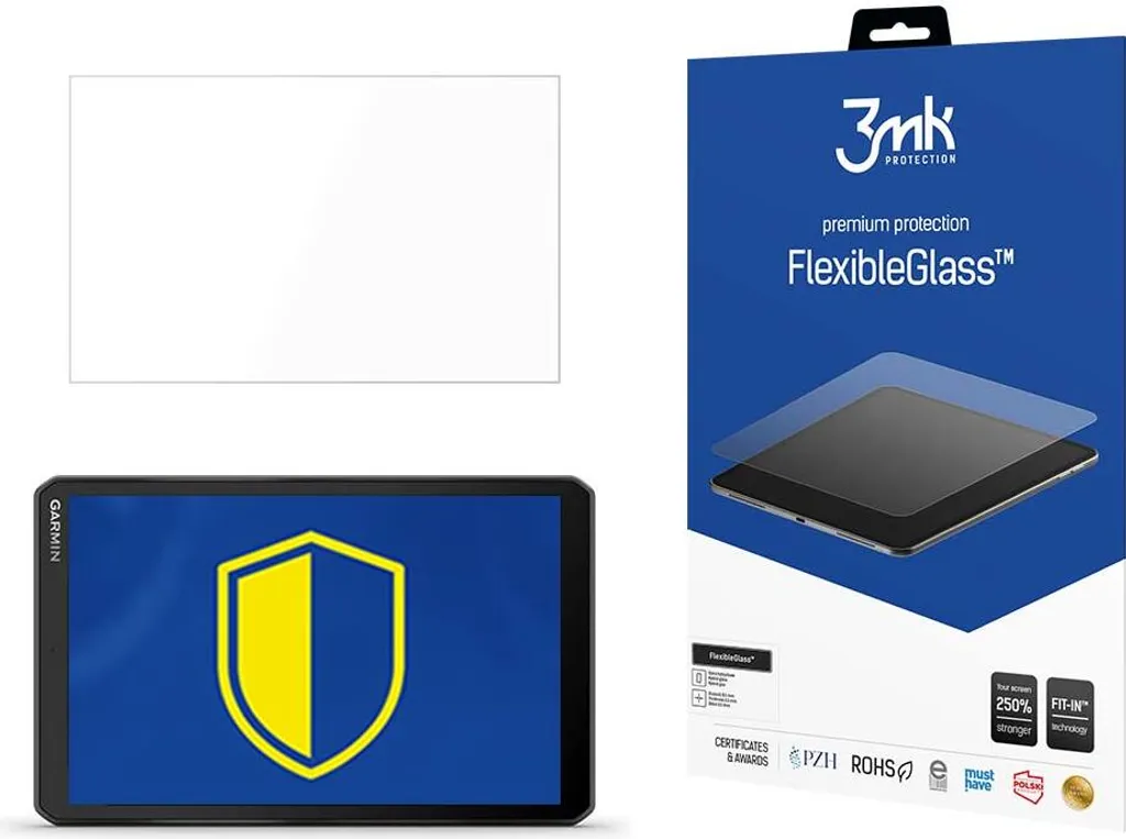 Protezione 3mk FlexibleGlass per Garmin Camper 1095 - Vetro Ibrido 7H