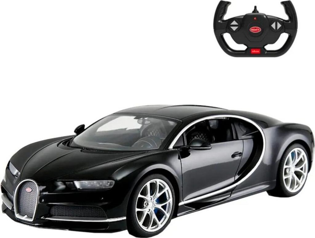 Telecomando Rc Bugatti Chiron 1:14 Nero Immagine del prodotto 