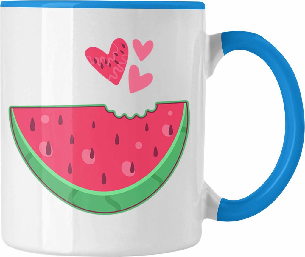 Trendation - Melone Grafik Tasse Geschenk Sommer Produktbild 