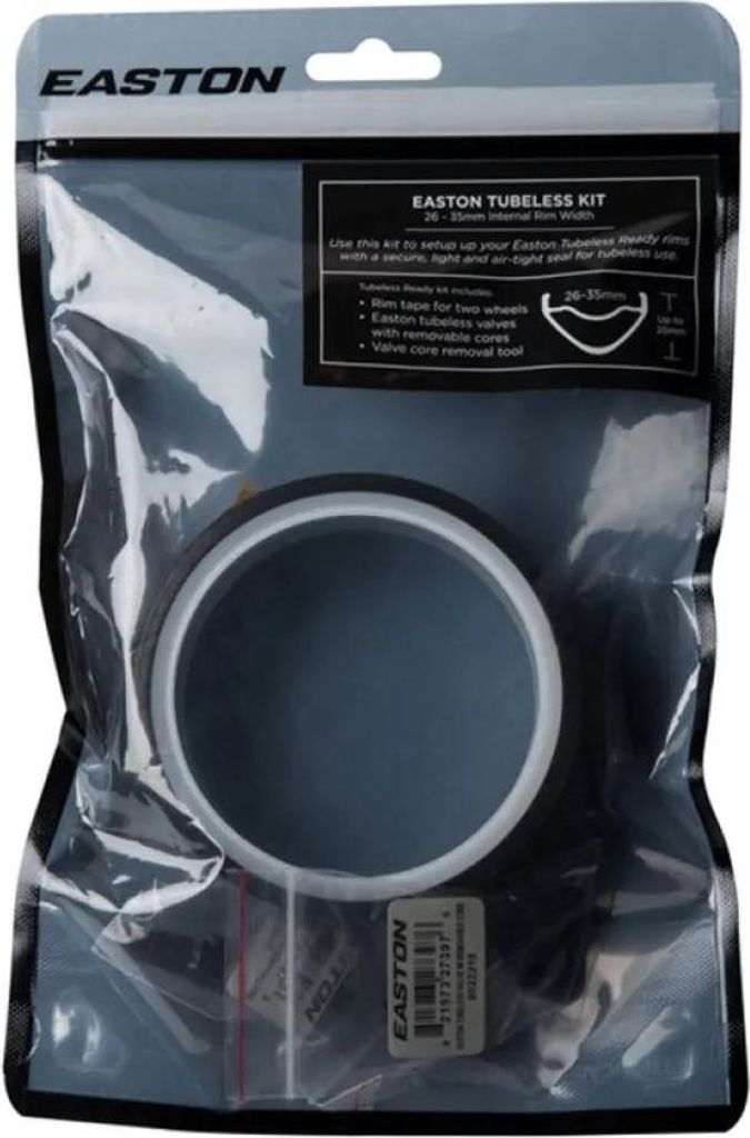 Easton Road Tubeless Felgenband Schwarz Schwarz One Size