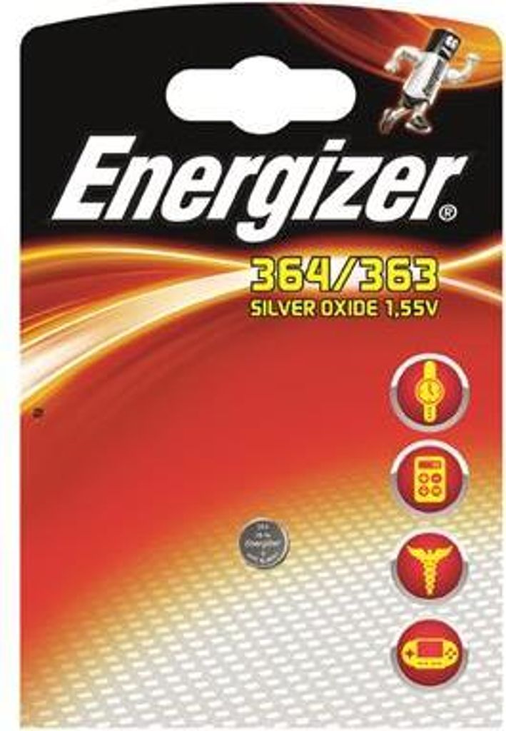 ENERGIZER® 364/363 (SR621SW) Uhrenbatterie 1 Stück im Produktbild 1