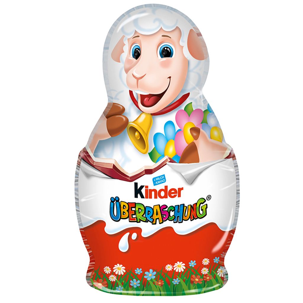 Kinder Schokolade kleine Hohlfigur mit einer Überraschung Produktbild 3