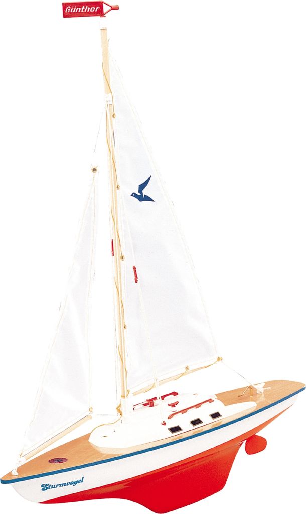 Günther 1810 Segelboot "Sturmvogel" aus Holz Produktbild 