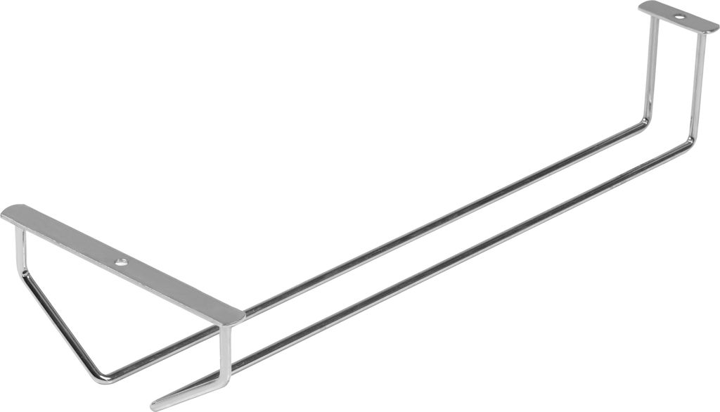 Gläserhalter Glashalter Bar Gläserschiene Gläserregal 42cm verchromte Ganzstahl