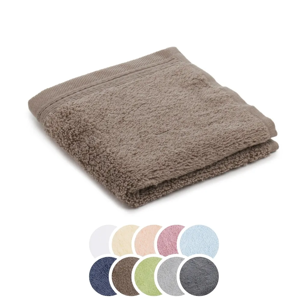 Liebling Lille Lavetta 30x30 Tortora: Cotone Zero Twist 600g/m² Qualità