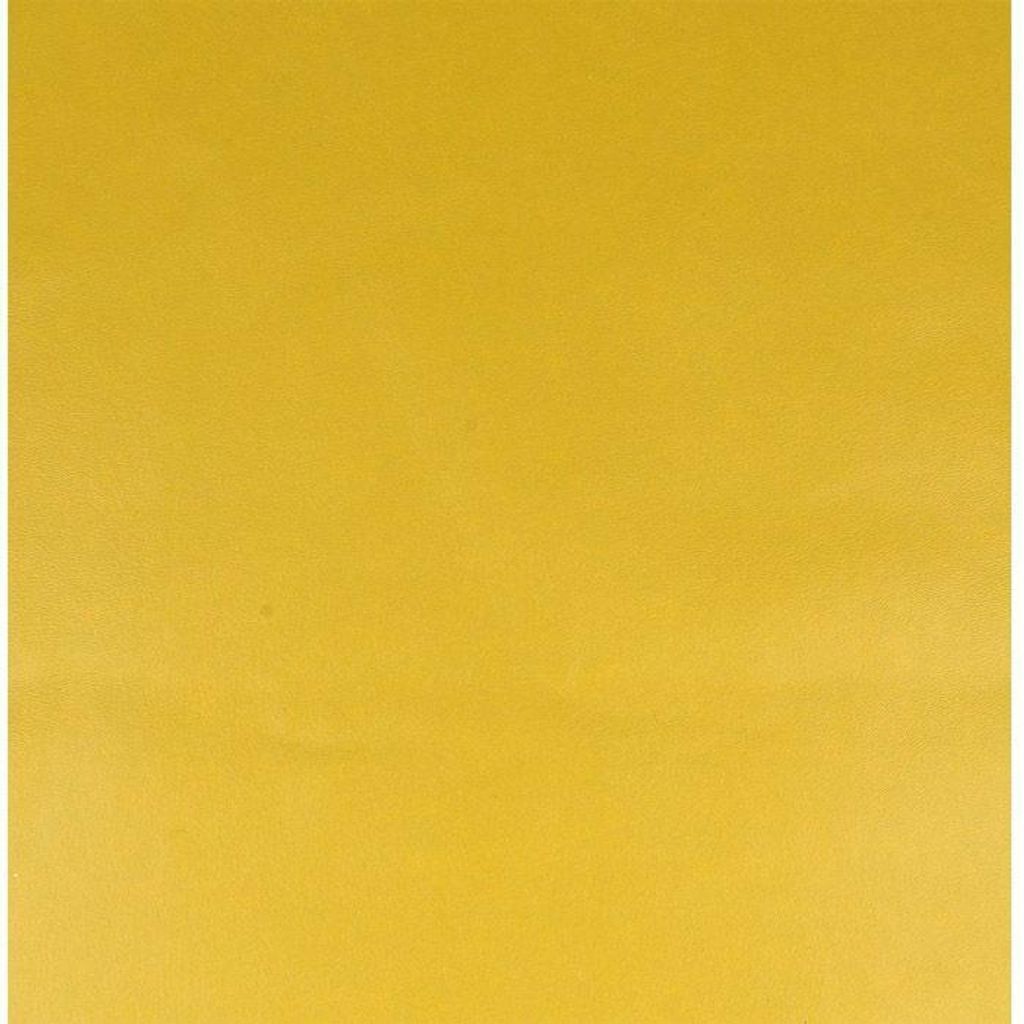Kunstleder 68 x 50 cm - Ockergelb