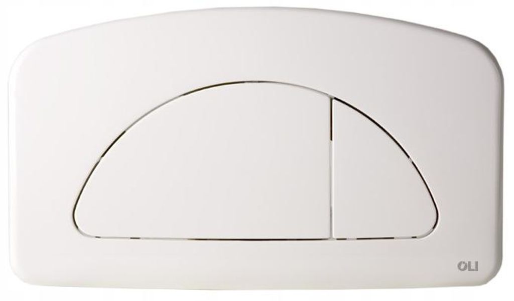 Spülknopf - Weiß - 326 × 190 Mm - Mechanisches Spülen - Produktbild 