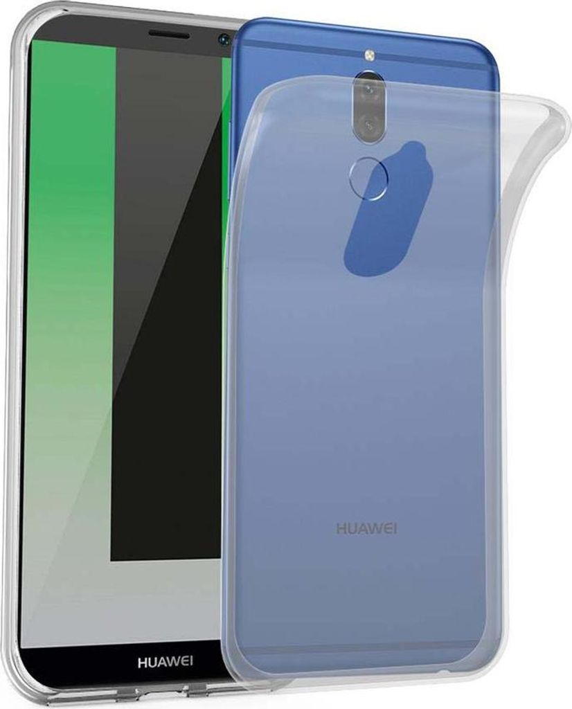 Cadorabo Hülle für Huawei MATE 10 LITE Schutz Hülle in Transparent Schutzhülle TPU Silikon Cover Etui Case