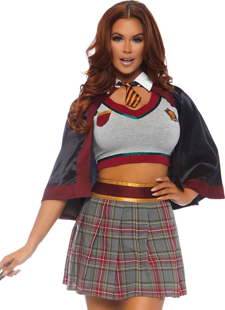 Bezaubernde Zauberschülerin Größe: 3XL-4XL