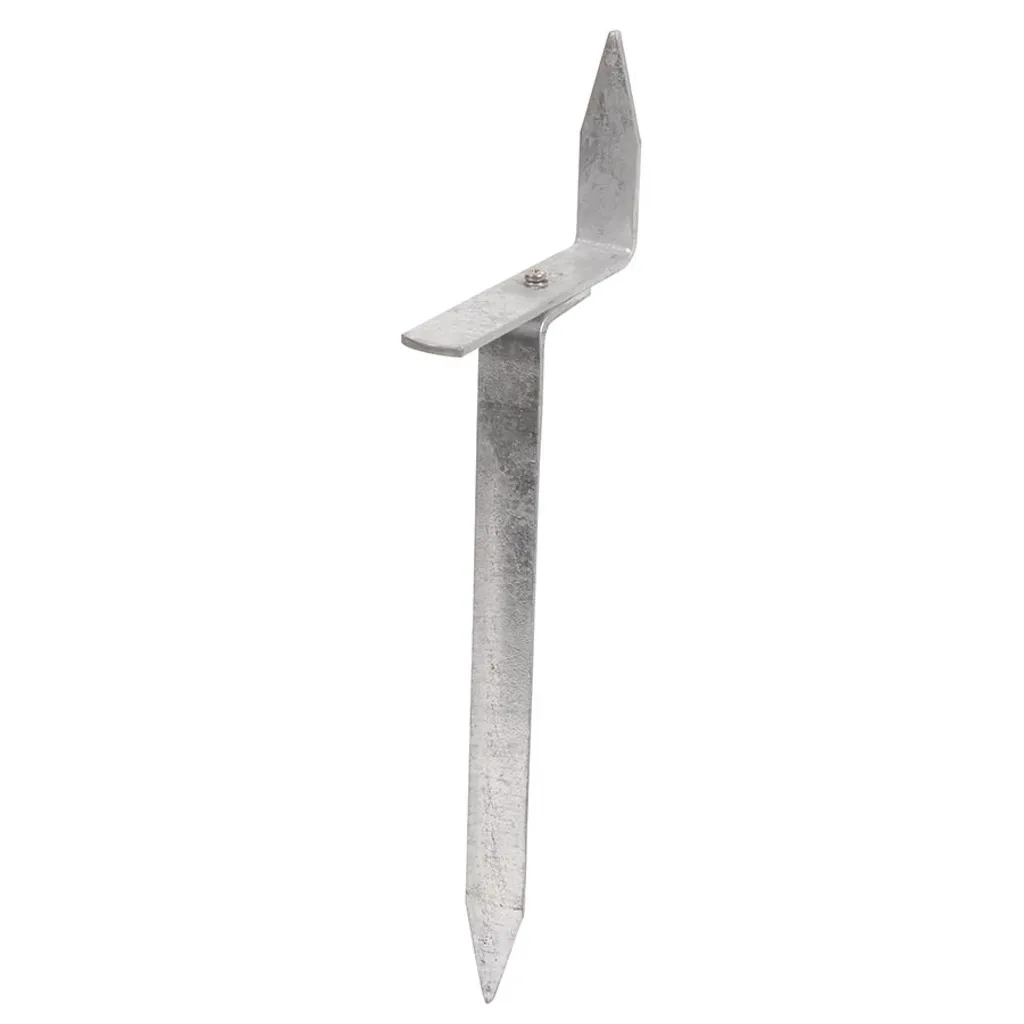 Piquet de terre galvanisé 75cm pour poste de clôture série B20 et B35