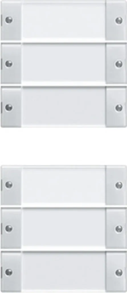 Kit bascule Gira 6f 3+3 blanc brillant : fini les murs encombrés !