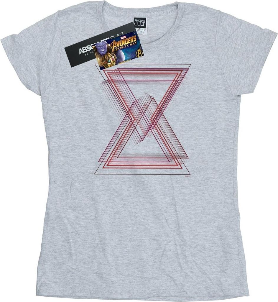 Marvel - "Avengers Infinity War" T-Shirt für Damen BI48011 (S) (Grau)
