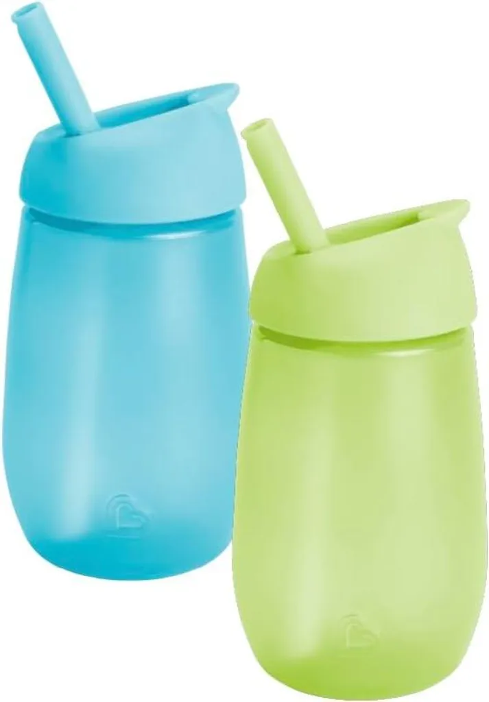 Gobelet paille enfant idéal pour voyage et école Munchkin 296ml anti-fuite