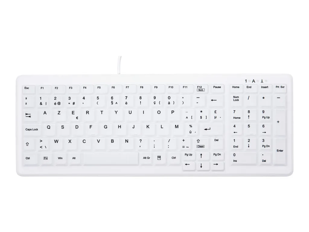 Cherry AK-C7000 Clavier USB Étanche IP68 avec Membrane de Protection