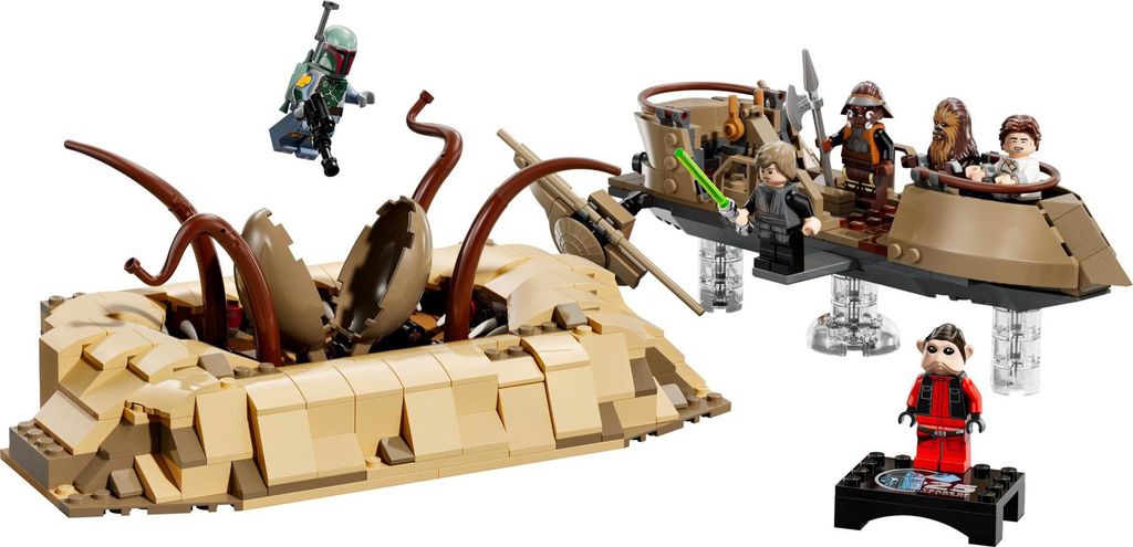 LEGO Star Wars Pouštní skif a Sarlaccova jáma, Sada na Obrázek produktu 