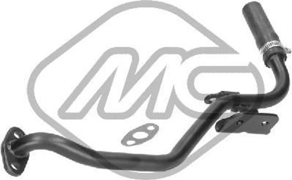 Metalcaucho 3215 Tubo Radiatore 73500432 Compatibile Doblo Nemo Corsa - 1