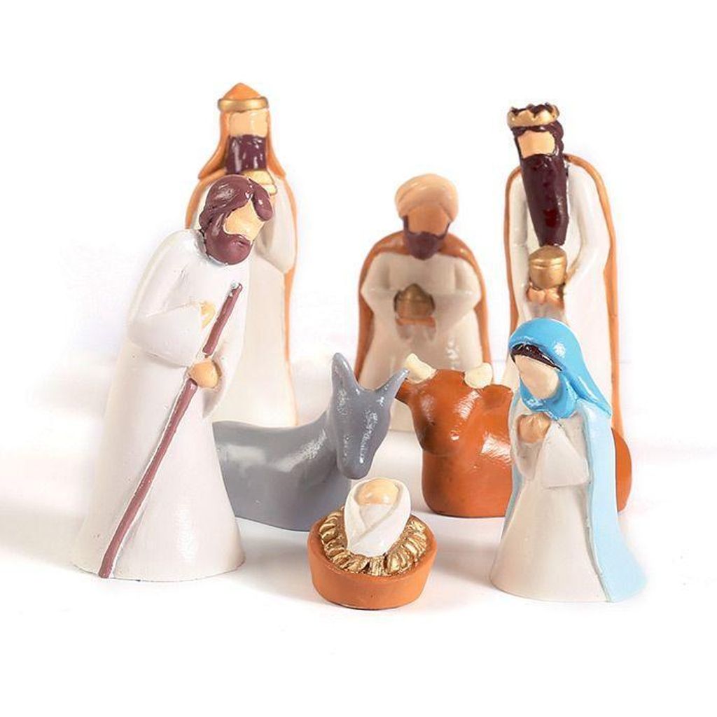 Kleine Latexgipsformen - Weihnachtskrippenfiguren Produktbild 