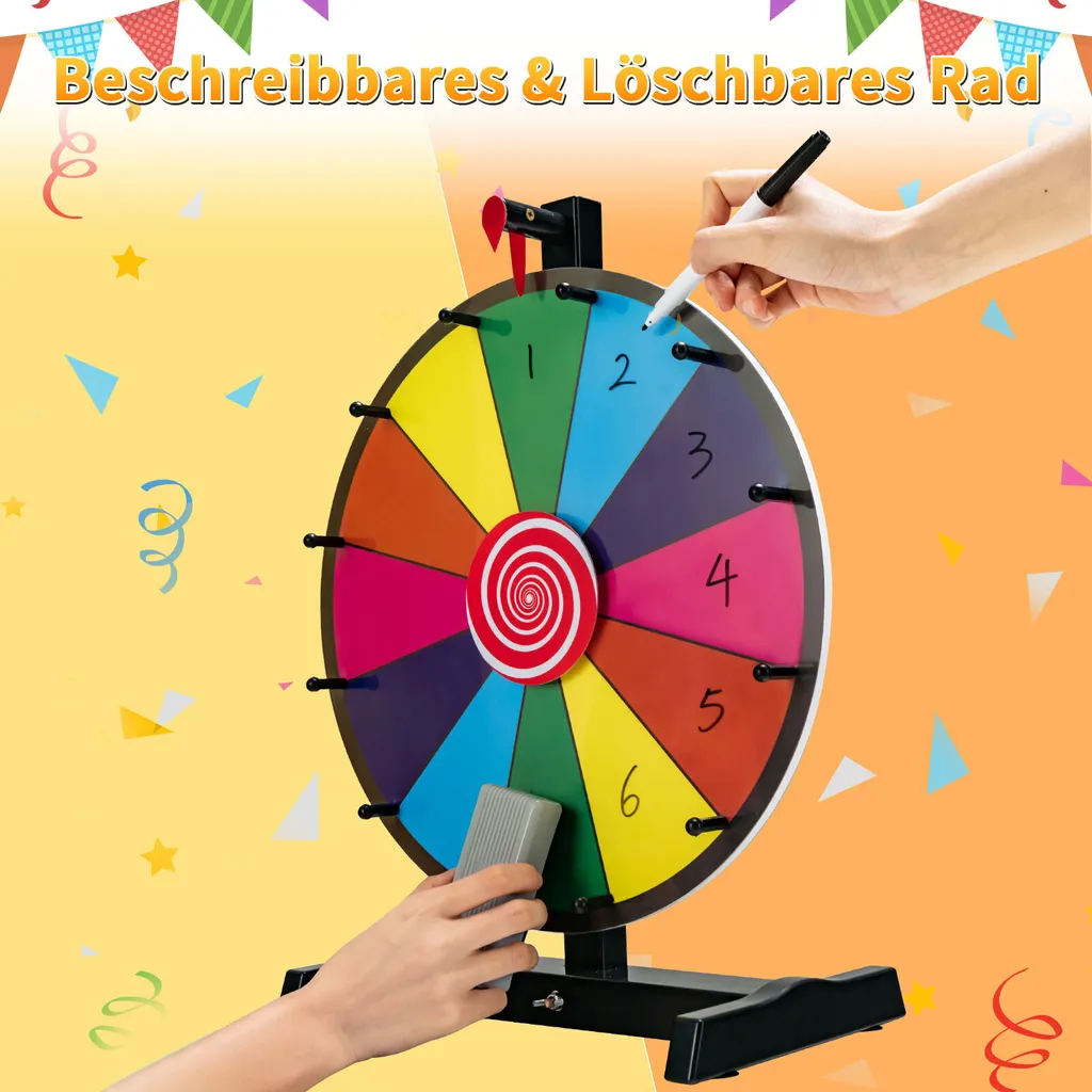 Roue de la Fortune pour Animation de Soirée et Tirage au Sort Créatif - 4